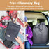 Washable Travel Laundry Bag with Handles and Drawstring (2 Pack), Heavy Duty Large Enough to Hold 3 Loads of Laundry, Fit a Laundry Basket or Clot...