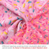 David Angie Candy Pattern Bullet Textured Liverpool Fabric 4 Way Stretch Spandex Knit Fabric by The Yard for Head Wrap Accessories (Candy)...