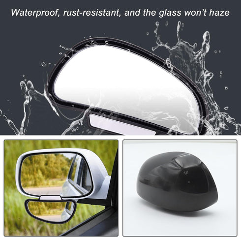 Blind Spot Mirror, Car Rear View Mirrors, Universal Car Auxiliary Mirror, HD True Glass, Adjustable Wide Angle Auxiliary Side Mirror, Right, 1Pcs...