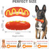 Durable Indestructible Dog Chew Toys for Aggressive Chewers, Super Tough Dog Chew Toys, Hard Rubber Dog Toys...