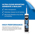 SELSIL Ultra Crystal Clear Mounting Adhesive & Sealant - Indoor & Outdoor Adhesive Tough & Flexible Construction Adhesive, 100% Transparent Bondin...