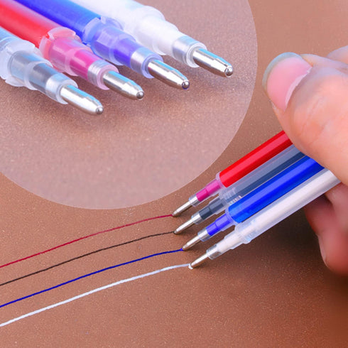 Heat Erasable Pens ?4 Pieces Fabric Marking Pens with 20 Refills for Quilting Sewing, Dressmaking, Fabrics, Tailors Sewing Fabrics,Tailor's Chalk ...