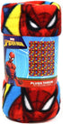 Spiderman Fleece Throw Blanket - Fun Superhero Fleece Throw Blanket for Girls & Boys, Soft & Cozy Plush Lightweight Fabric Bed Cover, Cool Bedroom...