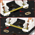 YIMAGUJRX Keyboard PCB Stabilizer Switch Teflon Film Keyboard Stabilizer Switch Pads 20Pcs, Stabilizer Steel Wire EVA Pads 12Pcs(Black...