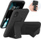 LAUDTEC Silicone Kickstand Case Compatible with iPhone XR case Vertical and Horizontal Stand Hand Strap Metal Kickstand, Flexible Soft Liquid Sili...