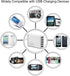 Desktop 5 Port USB Wall Charger 40W 8A, USB Hub Charging Station for Multiple Devices, Protable Multi Port USB Charger for Cell Phone, Tablet, And...