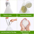 15 Gallon Tall Kitchen Trash Bags Drawstring - 1.2 Mil Thick White Garbage Bag for Office Kitchen, 45 Count...