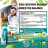 LABO Nutrition FiberGG, Lactobacillus Rhamnosus GG 10 Billion CFU Active Probiotics and 7g Sunfiber Prebiotic Fiber Supplement, Support Healthy In...