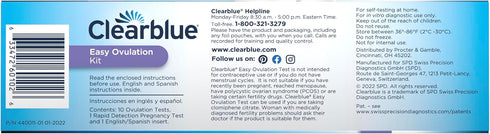 Clearblue Ovulation Complete Starter Kit, 10 Ovulation Tests and 1 Pregnancy Test...