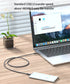 10FT 240W USB C to USB C Super Fast Charging Cable,Nylon Braided Type C to Type C Charge Cable Compatible with iPhone 15,iPad Air 5/4,iPad Mini 6,...