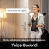Geeni Prisma Drop 2700K-6500K Tunable and Dimmable BR30 LED Smart Light Bulb, RGBW Wifi Bulb, No Hub Required, Compatible with Alexa and Google As...