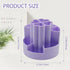 360°Degree Rotating Desk Organizer, 10 Slots Pencil Pen Holder for Desktop, Cute Rotating Desk Pen Organizer Storage Caddy for Office, School, Hom...