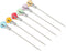 Prodyne DM-6-C Colorful Diamond-Head Martini Picks, Set of 6, Multicolor, 1oz...