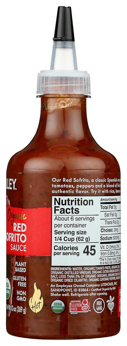 SKY VALLEY Organic Red Sofrito Sauce, 13 OZ...