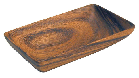 K0425 Acaciaware 8- by 5- by 1.5-Inch Acacia Wood Rectangle Serving Tray...