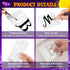 36 Pcs 4 Inch Halloween Letter Stencils Numbers Stencils Templates, Reusable Plastic DIY Alphabet Stencils Number Templates for Drawing On Wall, S...