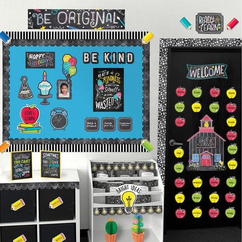 CTP Chalk It Up! School Time Fun Bulletin Board (Creative Teaching Press 10872)...