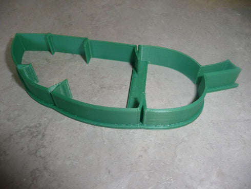 BANANA LEAF OUTLINE TROPICAL PLANT LEAVES COOKIE CUTTER MADE IN USA PR3761...