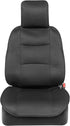 BDK EasyFit Car Seat Covers for Front Seats, Black – Front Seat Cover Set with Integrated Headrest Cover, Quick Slip-On Installation, Fits Most Ca...