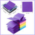 (8 Pack) Pop-up Sticky Notes 3x3 Inches, 8 Bright Colors Super Sticky Notes, Clean Removal, Recyclable, 84 Sheets/pad...