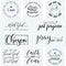 10 Set Farmhouse Christian Stencil, with God All Things are Possible Faith Waymaker Bible Verse Sign Motivational Painting Stencils for Home Offic...