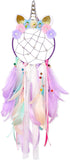 QtGirl Dream Catchers for Kids Unicorn Wall Decor for Girls Bedroom Flower Feather Wall Hanging Decoration...
