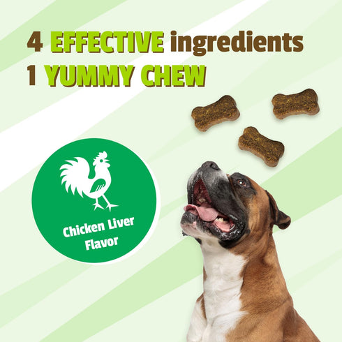 Pet Naturals Lawn Aid Dog Urine Neutralizer for Lawn - 60 Chicken-Flavored Chews - Healthy Dog Treats for PH Balance in Urine Maintain Green Grass...