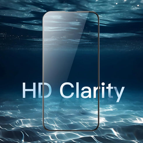 JETech Full Coverage Screen Protector for iPhone 15 Pro 6.1-Inch, 10-Second Super Easy Installation with One-Step Alignment Tray, Bubble-Free Temp...