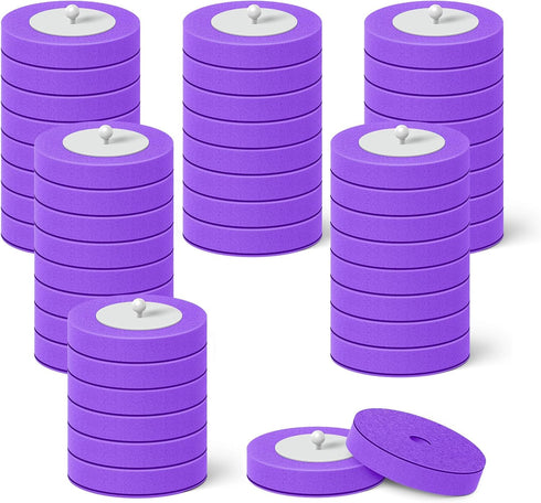 48 Count Disposable Toilet Brush Heads, Toilet Bowl Wand Refills for Toilet and Bathroom Cleaning, Purple Lavender Fragrance...