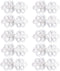 10 Pairs Chinese Knots Frog Buttons Closure Knots Sewing Buttons Fasteners for Cheongsam Tang Suit Scarf Cardigan Sweater Cloak Coats Costumes Out...