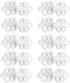 10 Pairs Chinese Knots Frog Buttons Closure Knots Sewing Buttons Fasteners for Cheongsam Tang Suit Scarf Cardigan Sweater Cloak Coats Costumes Out...