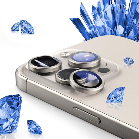 Camera Lens Protector for iPhone 15 Pro Max/15 Pro/15/15Plus/14 Pro Max/14 Pro/13Pro Max/13Pro for Sapphire Glass Alloy Ring Camera Cover Screen P...
