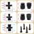 2PCS Camera Adapter Mount Multifunction Desktop Microphone Flange Mount Male 1/4-20 and 3/8-16 and 5/8-27 Inch Female Mic Monitor Mount...
