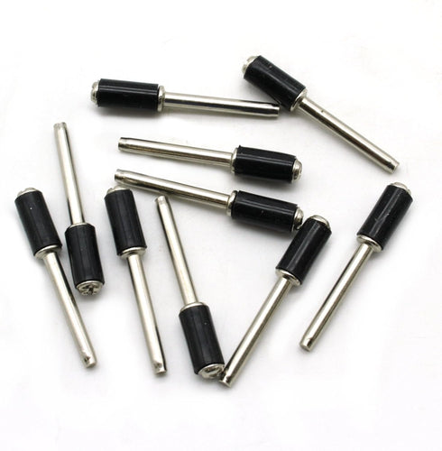 TEMO 10 pc 1/4 Inch Rubber Mandrel Sand Drum Holder 1/8 Inch Shank for Dremel Rotary Tools...