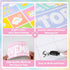 Classroom Calendar Bulletin Board Pastel Calendar Bulletin Board with Seasons Weather Chart CTP Paper-Cuts for Nursery Elementary Middle School Cl...