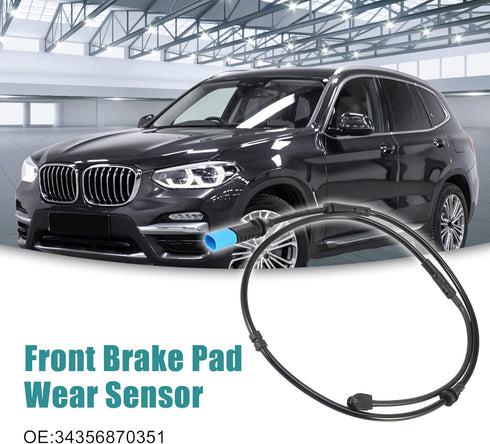 ACROPIX Front Car Brake Pad Wear Sensor Fit for BMW X3 - Pack of 1 Black...