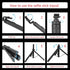 66" Selfie Stick Tripod for Cell Phone & Camera, All in 1 Expandable Phone Tripod with Remote Control and Rotate Phone Holder, Portable Tripod for...