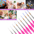 10PC Miniature Paint Brush for Fine Detailing, Mini Small Painting Brushes Set for Art, Crafts, Acrylic, Watercolor, Oil, Model, Face, Warhammer 4...