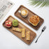 Bathroom Vanity Tray, Acacia Wood Counter Tray, Toilet Tank Tray, Appetizer Charcuterie Snack Serving Board, 13.8 x 5.5 x 0.8 inch...