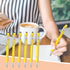 6 Pcs Blue Ink Ballpoint Pen with Stylus Tip 2 in 1 Ballpoint Pen Metal Pens Stylus Pen for Touch Screens School Office Coworkers (Yellow)...