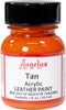 Angelus Acrylic Leather Paint for Shoes, Couches, Sofas, Jackets and More - Tan - 1 oz...