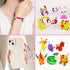 YMSDZHL 1000PCS Bracelet Making Kit, Friendship Jewelry Necklace Bracelet kit 24 Colors 9mm Pony Beads for Bracelet Making Beads, Letter Bead for ...