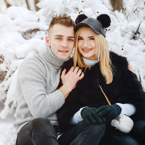 2 Inches Wide Christmas Faux Fur Ribbon Trim Fabric Roll for Christmas Tree Decor or Wreath Bows Craft, 3 Yards Long (Black,2 Inch)...