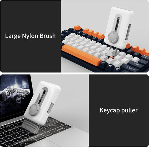 Airpod Cleaner Kit for Airpods Pro 1 2 3,6-in-1 Multi-Function Portable Computer Keyboard Cleaning Tools with Soft Brush Keycap Puller for Laptop ...