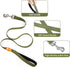 4 Ft Reflective Dog Leash Durable Nylon Puppy Leash with Reflective Threads and Comfortable Padded for Walking Dog Lead Great for Small and Medium...