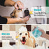 6Pcs Dog Bath Brush, Soft Silicone Pet Shampoo Massage Dispenser Grooming Shower Brush, Pet Finger Toothbrush, Nail Clippers and Nail File for Dog...