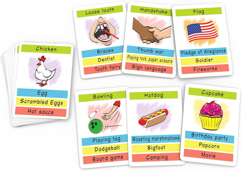 Pocket Fun Charades, a Family Game for Kids Ages 6 & Up – Travel Ready – No Reading is Required to Play – Great for Vacations, a Gift or Party Gam...
