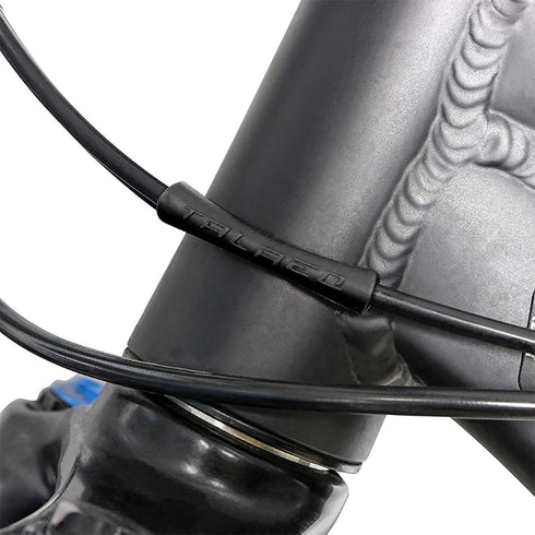 8 Pieces Bicycle Brake Shift Line Cable Protective Sleeve Bike Frame Paintrubber Protector Rubber Pipe Guides Protection Cover for Mountain Road B...