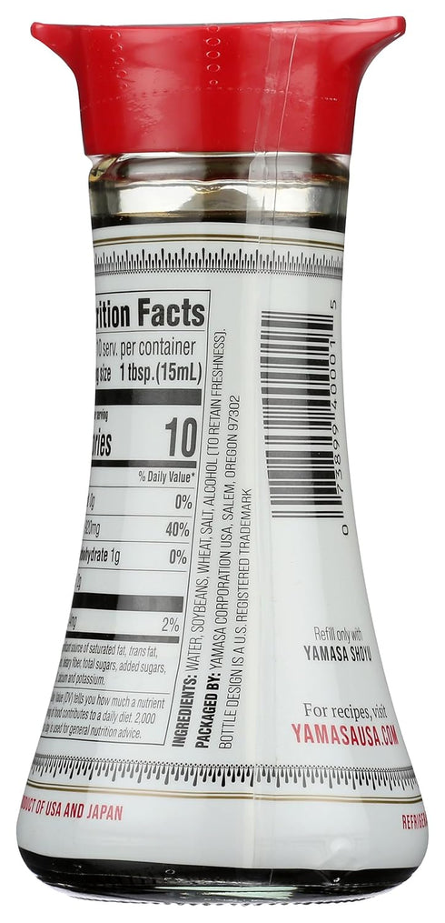 Yamasa, Shoyu Artisanal Soy Sauce, Non-GMO, Glass Bottle with Dispenser, 5 fl oz...