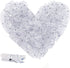 128 Pieces Photo Clips Mini Transparent Plastic Clear Clips, Clothespins Binder Clips for Hanging String Fairy Lights Picture, Polaroid Clips as G...